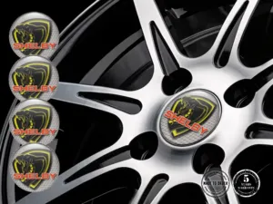 Wheel Emblems Brand Calibrating Radiant Flow Path